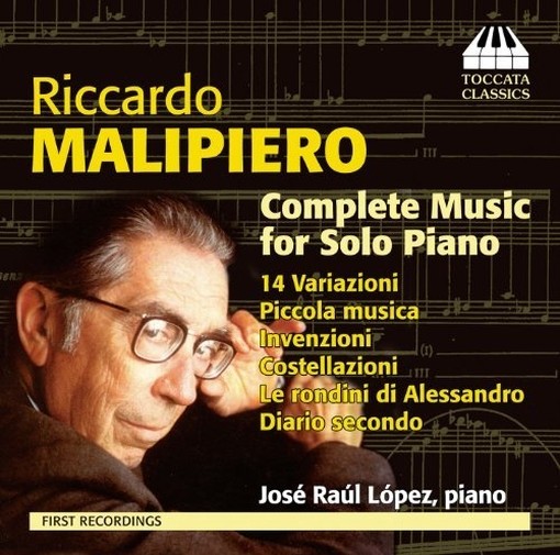 Opere per pianoforte (integrale)  MALIPIERO RICCARDO