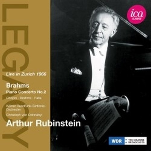 Concerto per pianoforte n.2, Rapsodia op.79 n.1, op.76 n.2  BRAHMS JOHANNES