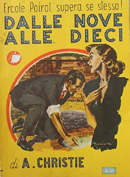 Dalle nove alle dieci. Quinta edizione Giugno 1947. Giallo Mondadori n. 27