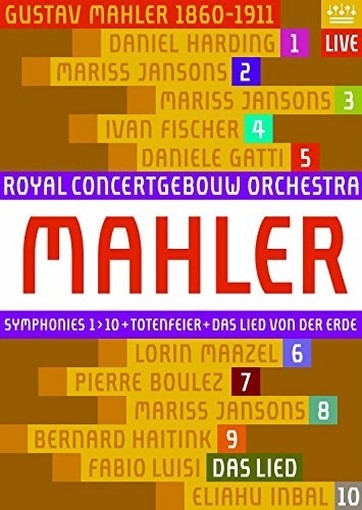 Sinfonie (integrale, nn.1-10), Totenfeier, Das Lied von der Erde  MAHLER GUSTAV