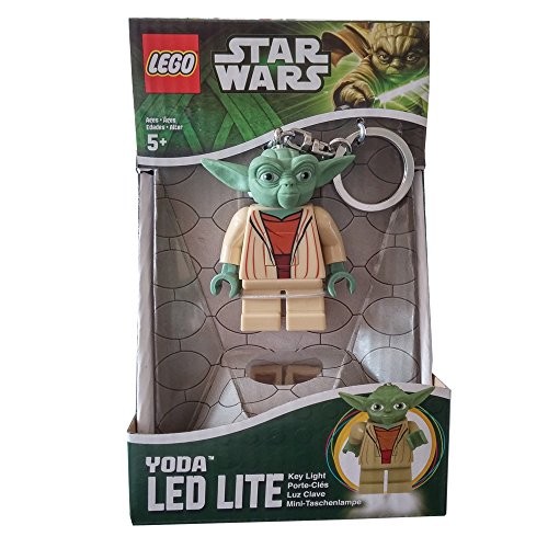 Rocco Giocattoli Lego Star Wars Yoda - Portachiavi con luci