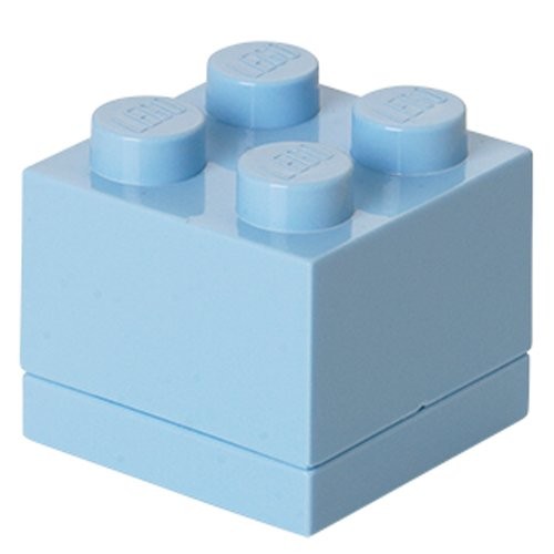 LEGO MINI BOX 4 Mini contenitore azzurro