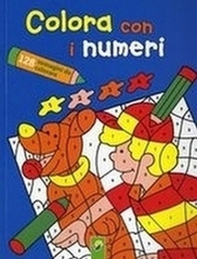 COLORA CON I NUMERI (BLU)
