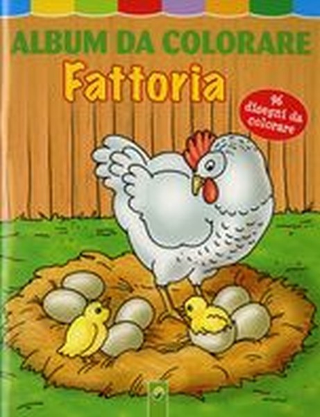 ALBUM DA COLORARE FATTORIA