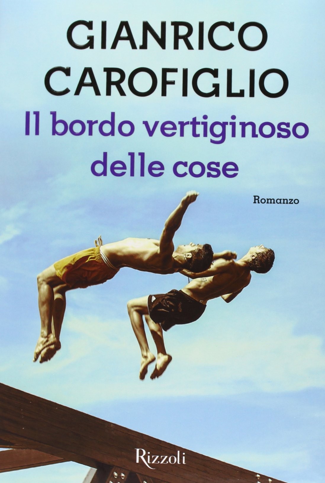 Il bordo vertiginoso delle cose, Gianrico Carofiglio