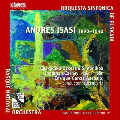 Berceuse tragica x vl e orchestra op.22, Erotische Dichtung op.14, Zharufa op.12  ISASI ANDRES