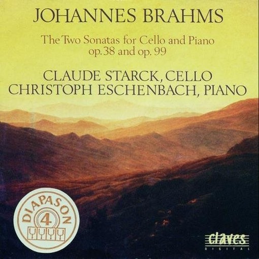 Sonata x vlc op.38, op.99  BRAHMS JOHANNES