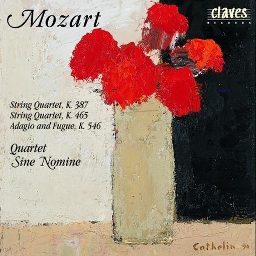 Quartetto x archi K 465, K 387, KAdago e Fuga K 546  MOZART WOLFGANG AMADEUS