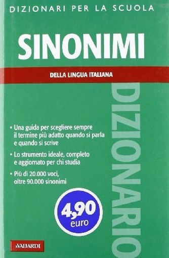 DIZIONARIO SINONIMI E CONTRARI