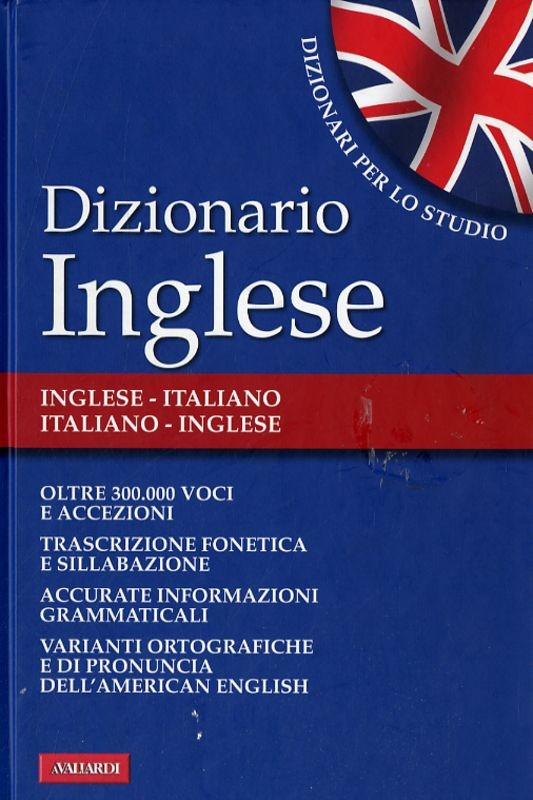 DIZIONARIO INGLESE