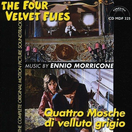 Quattro Mosche di velluto grigio  MORRICONE ENNIO