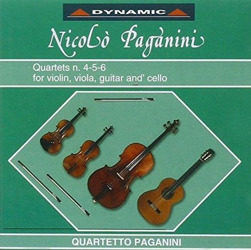 Quartetti per archi (integrale), Vol.4: nn.4, 5, 6  PAGANINI NICCOLO'