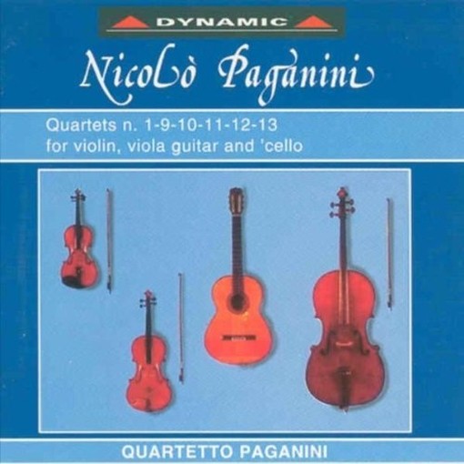 Quartetti per archi (integrale), Vol.1: nn.1, 9, 10, 11, 12, 13  PAGANINI NICCOLO'