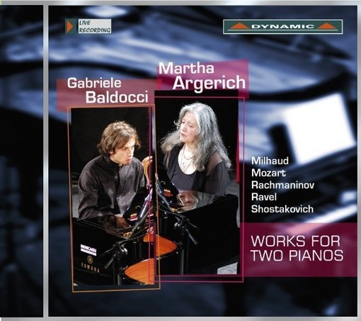 Opere per 2 pianoforti  ARGERICH MARTHA  pf