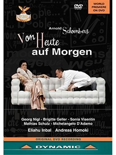 Von Heute Auf Morgen  SCHOENBERG ARNOLD