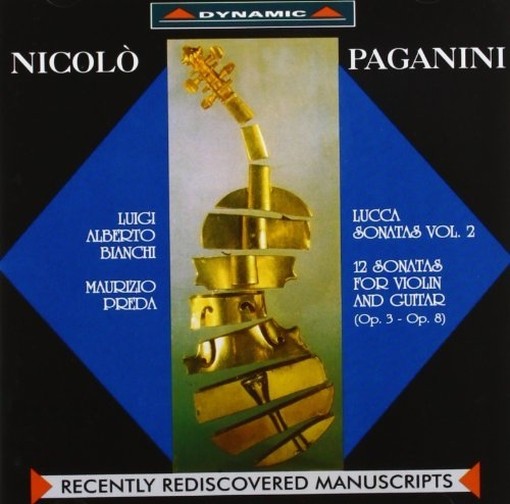 Sonate di Lucca. Vol.2: 12 Sonate per violino e chitarra op.3 e op.8  PAGANINI NICCOLO'