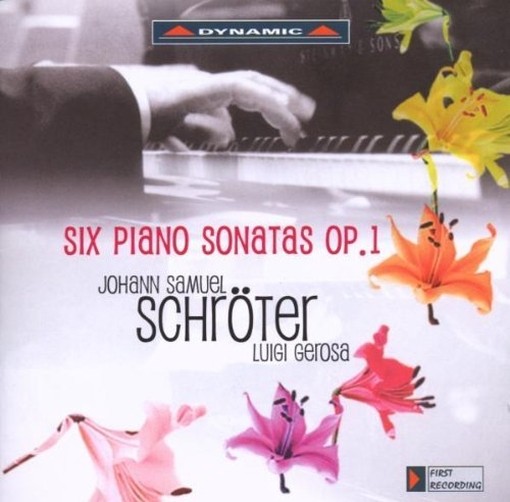 6 Sonate per pianoforte op.1  SCHROETER JOHANN SAMUEL