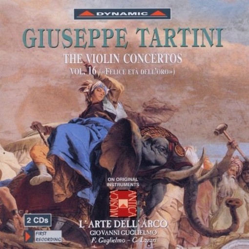 Concerti per violino (integrale), Vol.16  TARTINI GIUSEPPE