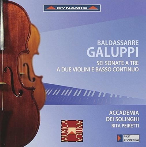 Sei sonate a due violini e basso  GALUPPI BALDASSARRE