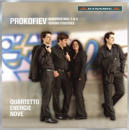 Quartetto per archi n.1 op.50, n.2 op.92, Visioni fuggitive op.22  PROKOFIEV SERGEI