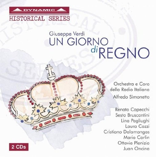 Un giorno di regno  VERDI GIUSEPPE