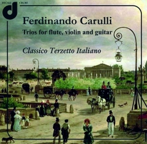 Trii per flauto, violino e chitarra  CARULLI FERDINANDO