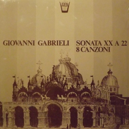 Sonata XX a 22, 8 Canzoni  GABRIELI GIOVANNI