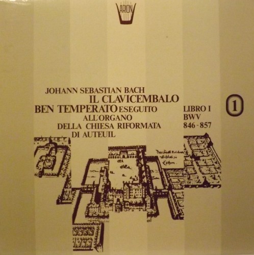 Il Clavicembalo ben temperato, Libro I BWV 846-857  BACH JOHANN SEBASTIAN