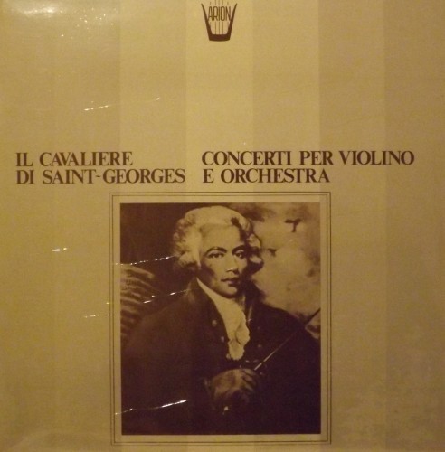 Concerti per violino e orchestra  SAINT GEORGES JOSEPH BOULOGNE
