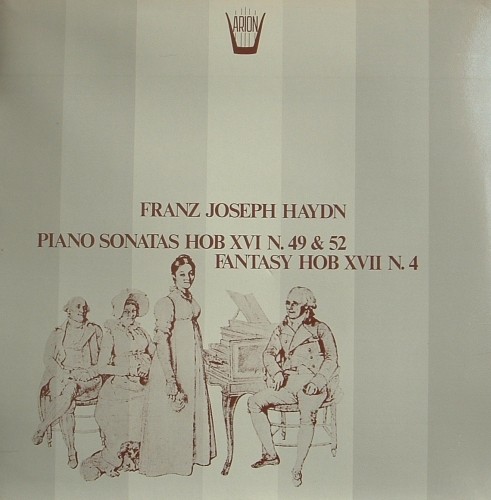 Piano Sonatas Hob. XVI n.49 and 52, Fantasy Hob. XVII  HAYDN FRANZ JOSEPH