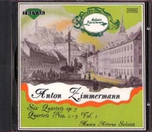 Quartetti x archi op.3 vol.1: Quartetton.1, n.2, n.3  ZIMMERMANN BERND ALOIS