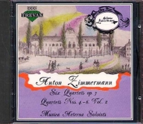 Quartetti x archi op.3 vol.2: Quartetton.4 > n.6  ZIMMERMANN BERND ALOIS
