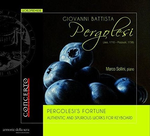 La fortuna di Pergolesi - Composizioni autentiche e attribuite per tastiera  PERGOLESI GIOVANNI B.