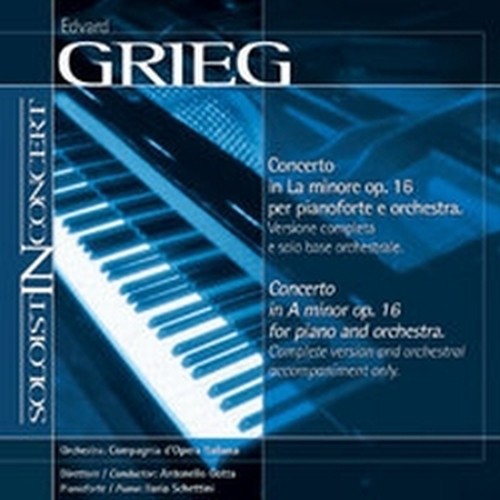 Concerto in La Op.16 per pianoforte e orchestra - Base orchestrale  GRIEG EDVARD