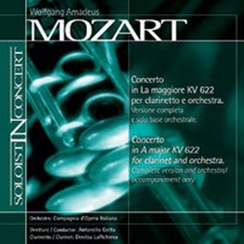Concerto per clarinetto e orchestra KV 622 - Base orchestrale  MOZART WOLFGANG AMADEUS