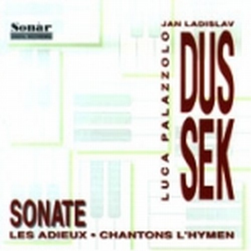 Sonata x pf n.24 op.61, n.3 op.69, Les adieux (rondo), Chantons l'hymen (tema e  DUSSEK FRANZ XAVER