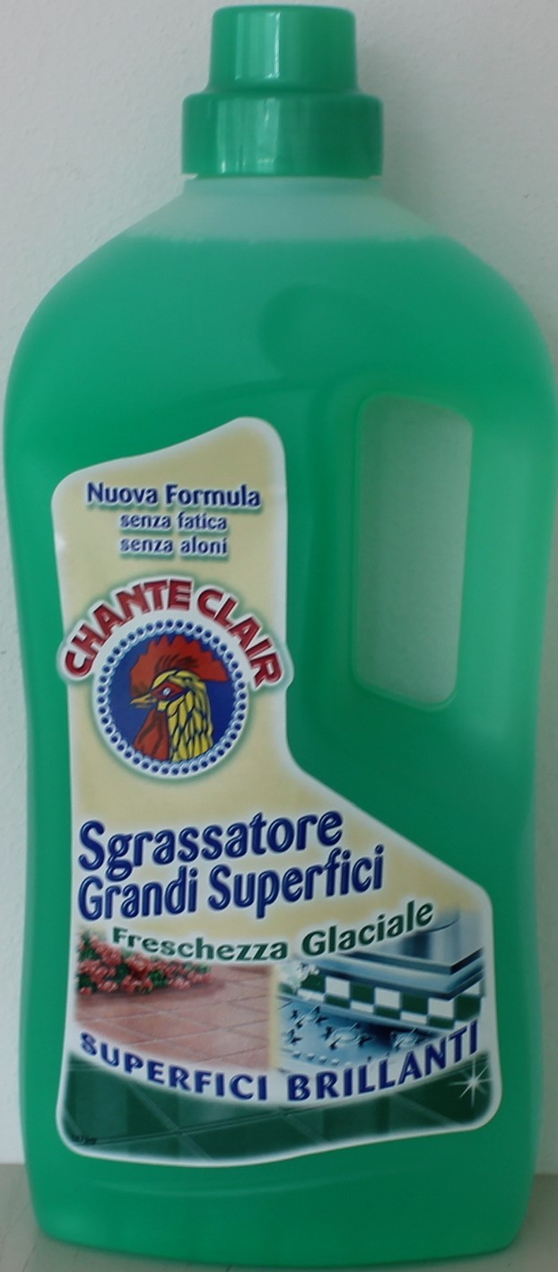 3 pz CHANTE CLAIR Sgrassatore Grandi superfici Freschezza glaciale 1250 ml