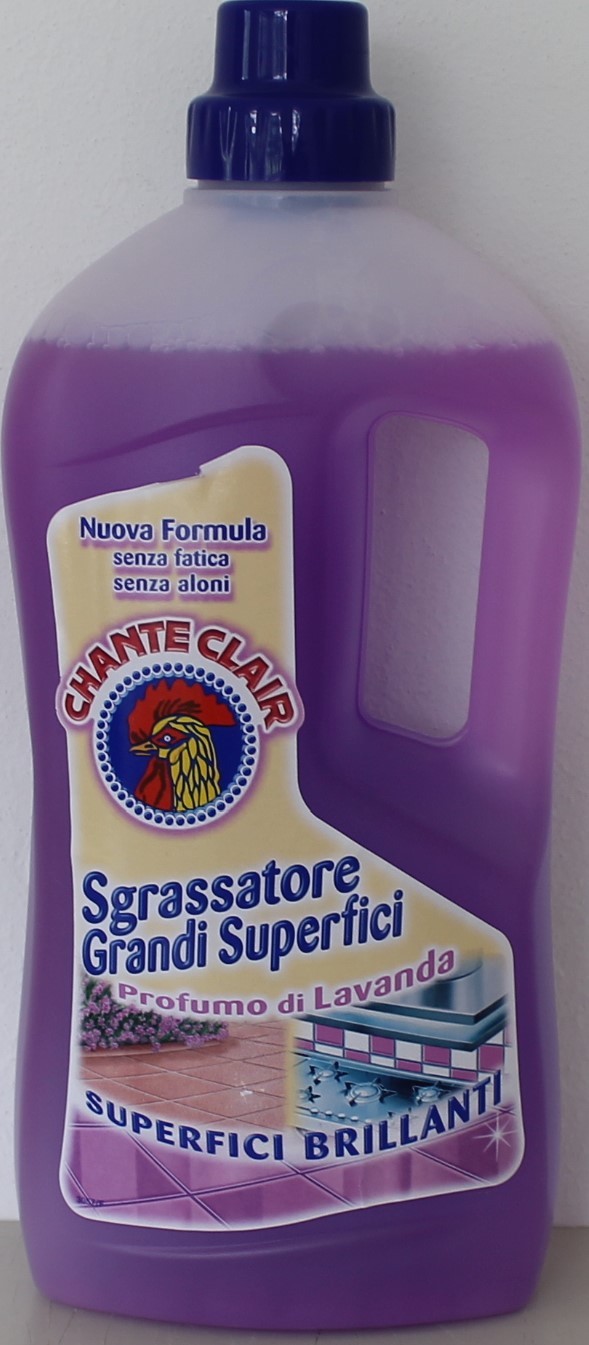 3 pz CHANTE CLAIR Sgrassatore Grandi superfici Profumo di lavanda 1250 ml