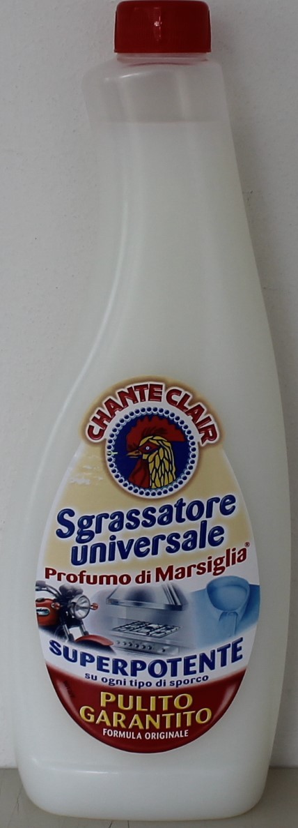 3 pz CHANTE CLAIR Sgrassatore universale ricarica Profumo di marsiglia 625 ml