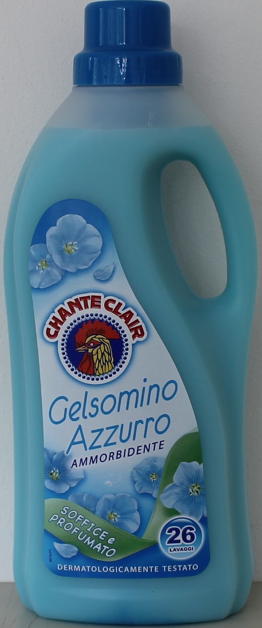 3 pz CHANTE CLAIR Ammorbidente Gelsomino Azzurro 26  lavaggi 1560 ml