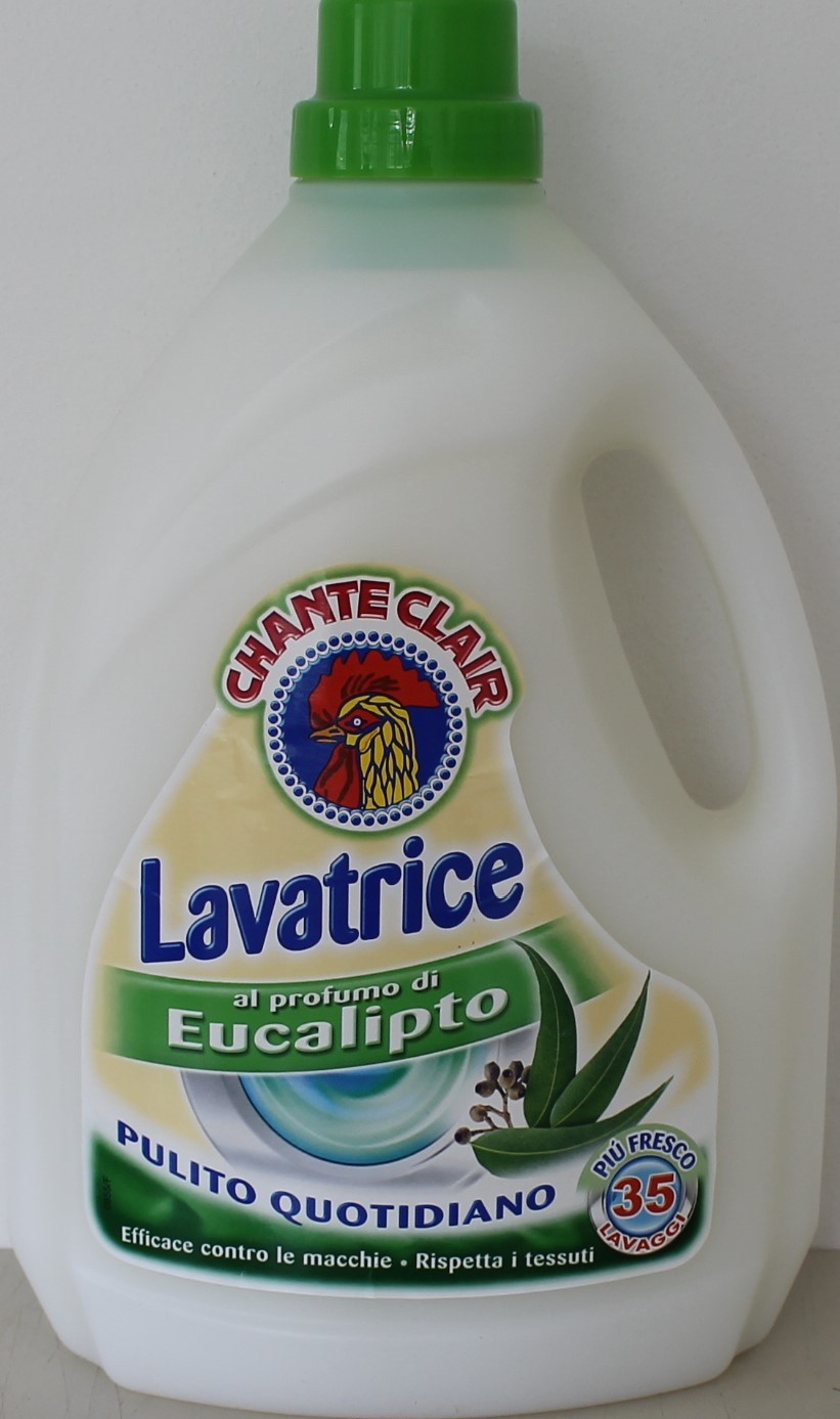 3 pz CHANTE CLAIR Lavatrice al profumo di eucalipto 35 lavaggi, 3000 ml