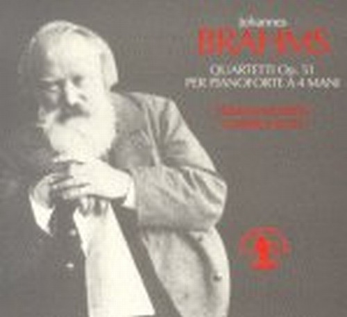 Quartetti op.51 (per pianoforte a 4 mani)  BRAHMS JOHANNES