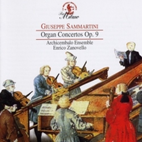 Organ concertos Op. 9  SAMMARTINI GIUSEPPE