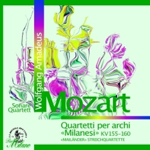 Quartetti per archi K 155-160 "Milanesi"  MOZART WOLFGANG AMADEUS