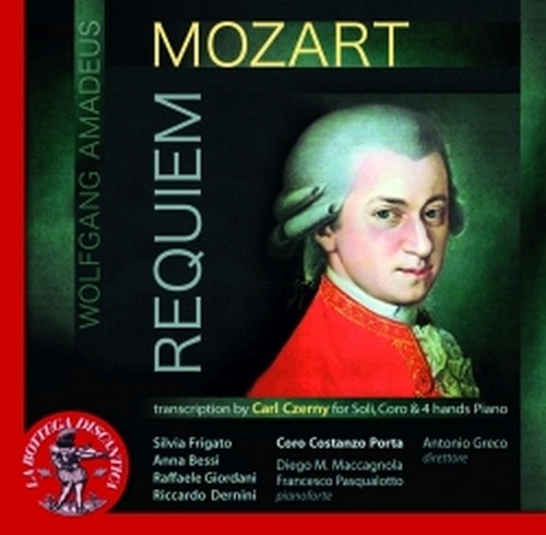 Requiem (trascr. di Carl Czerny per soli, coro e pianoforte)  MOZART WOLFGANG AMADEUS