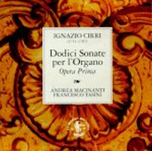 Sonate per l'Organo Opera Prima (nn.1 > 12)  CIRRI IGNAZIO