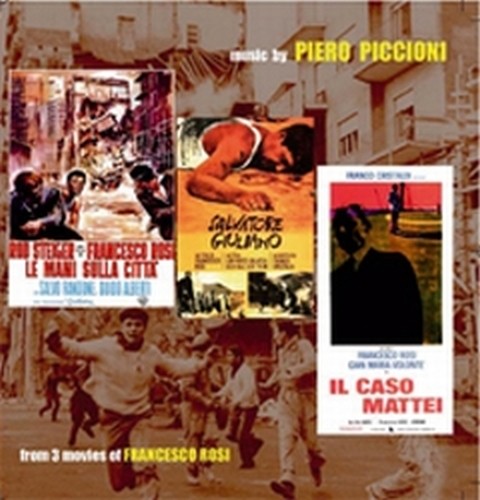 Le Mani Sulla Città, Salvatore Giuliano,Il Caso Mattei  PICCIONI PIERO