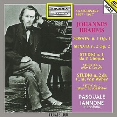 Sonate per pianoforte n.1, n.2; Studi per pianoforte n.1, n.2  BRAHMS JOHANNES
