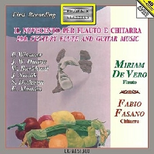 Musica del Novecento per flauto e chitarra  FASANO FABIO  ch