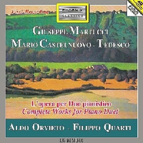 Opere per due pianoforti: Fantasia op.32, Variazioni, op.58  MARTUCCI GIUSEPPE